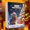 Advent Calendar Marmot Design 24-Day Countdown Festive Family Activity Calendar Kid Surprise Gift Calendar