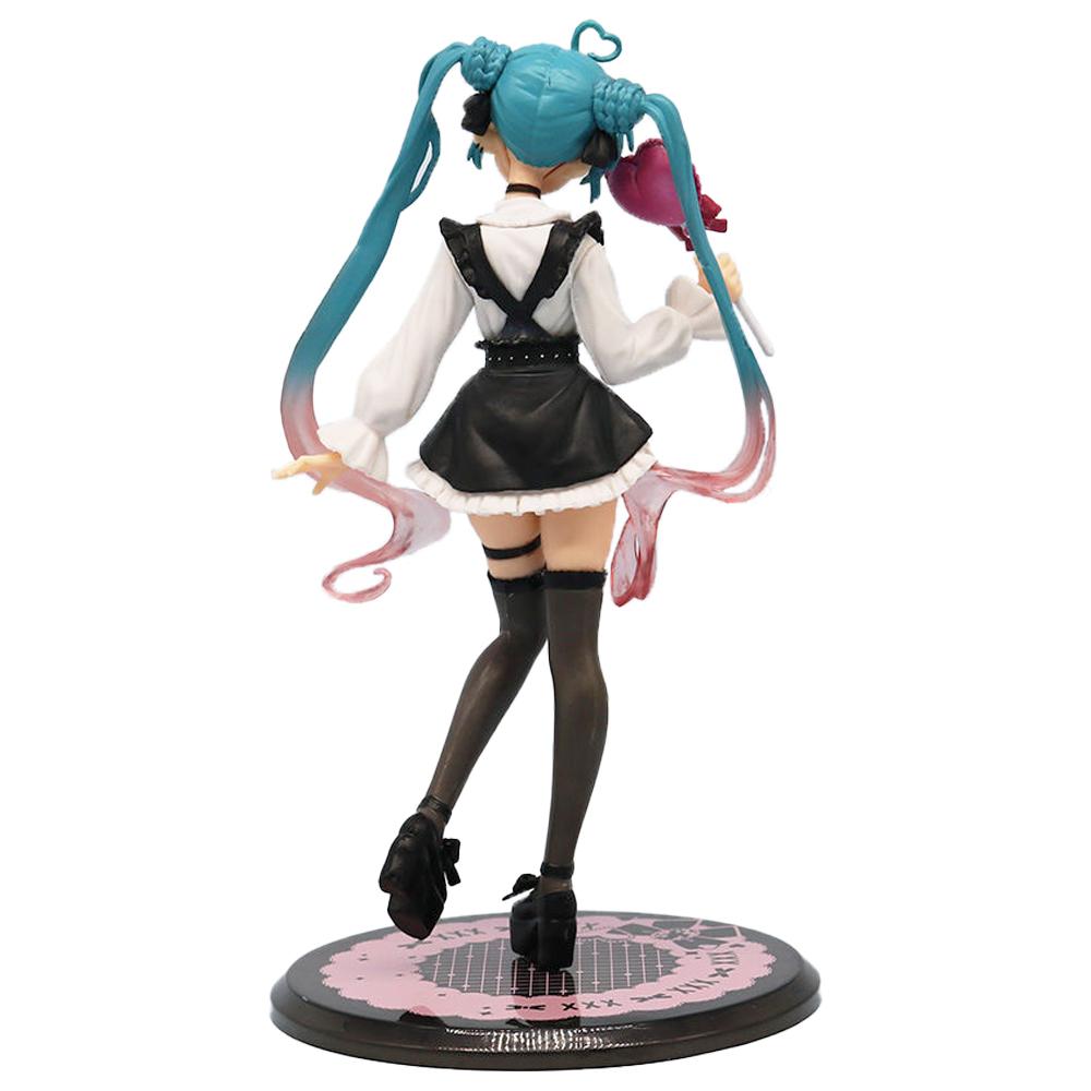 19cm Sexy Girl Hatsune Miku Anime Figure Fashion Subclture Miku Action Figure Room Decorations PVC Collection Model Doll Toys