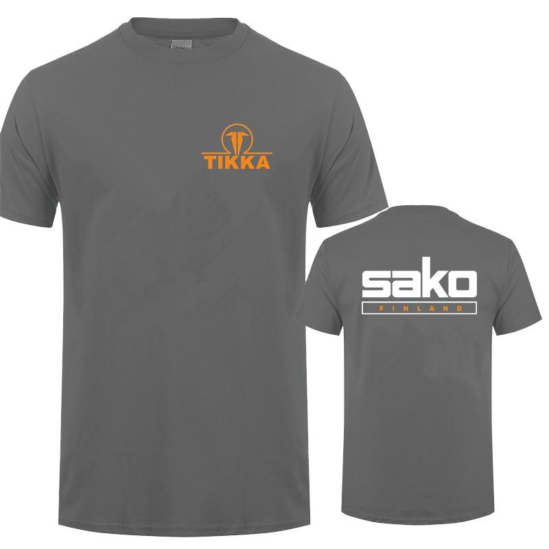 Tikka By Sako Finland Firearms T Shirts Tees Casual Short Sleeve Cotton Unisex Tshirt Lh252