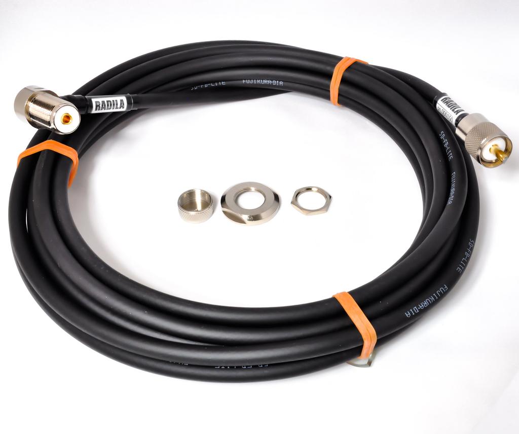 RADILA SWR низкие данные измерения радио коаксиальный кабель 5D FB 5DFB MP MLJ MJL MLMP MPML (Фудзикура 5D-FB) (7м) (Разъем МЛ-МП) (Низкие потери) (Действительный