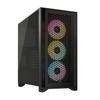 Корпус для ПК CORSAIR iCUE 4000D RGB Airflow Закаленное стекло Черный CS8623 Mid-Tower Мид-тауэр CC-9011240-WW