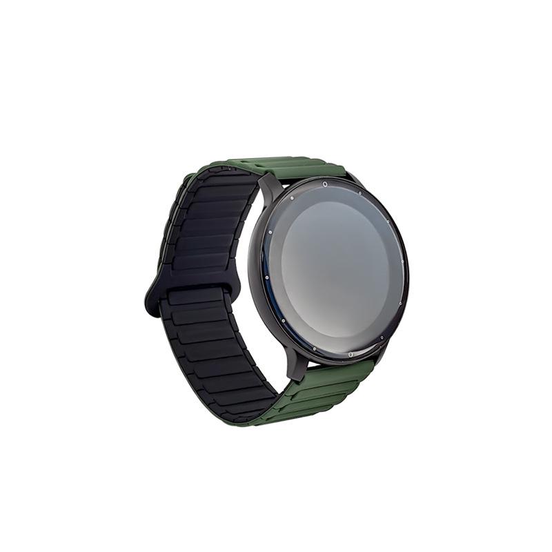 Совместимый силиконовый ремешок с магнитной застежкой для Huawei GT5/GT4 и Samsung Watch5 - Идеально подходит для осени и зимы.