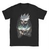 Kakashi Hatake Tshirt For Unisex Unisex Anime Narutoes Vintage Pure Cotton Tees Crew Neck Short Sleeve T Shirts 6xl Clothes