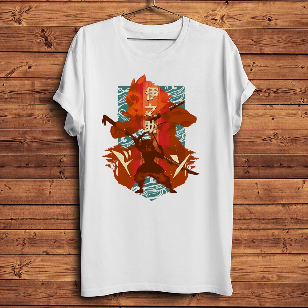 Tanjirou Nezuko Kamado Zenitsu Inosuke funny Anime Silhouette TshirtCasual Short Sleeve Tshirtunisex Streetware Unisexga Tee
