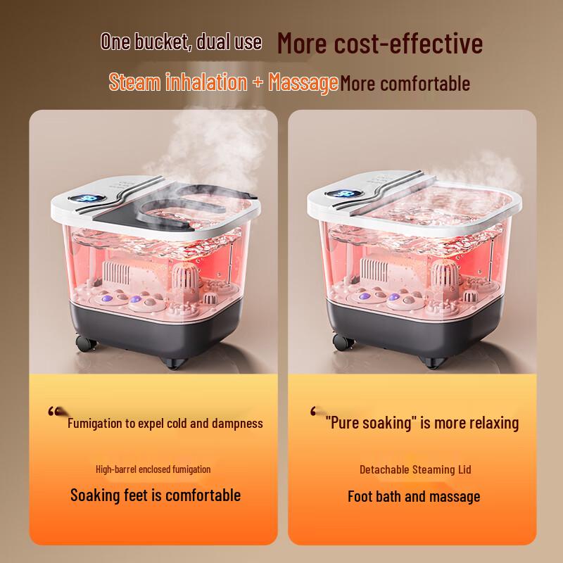 SUPOR Electric Foot Spa Massager with Auto-Massage & Heating