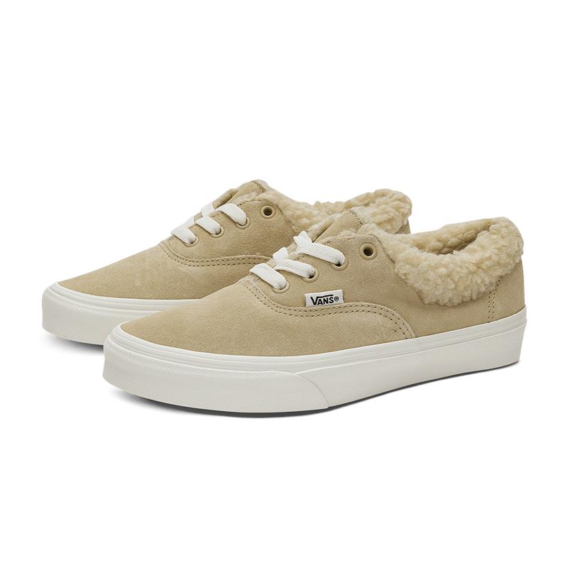 Vans Аутентичные низкие кеды для скейтбординга из искусственной шерсти ягненка шерпа Унисекс кроссовки Овсянка VN0A5JMRBKB