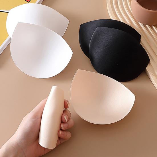 3 пары женских вкладышей для бюстгальтера Push Up, невидимые вкладыши для увеличения груди, вшивные чашки для бюстгальтера, подтяжки для бюстгальтера, купальника, бикини, вкладыши для груди, аксессуары