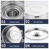 Commercial 304 Stainless Steel Deep Mixing Bowl