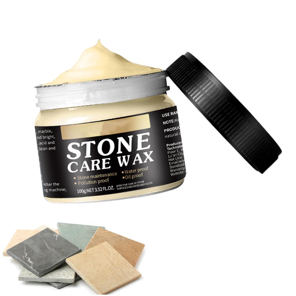 Marble Polishing Wax Stone Restoration Care Polishing Paste Shine Restorer Household Tile Maintenance Wax for Quartz Furniture