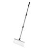 Bow Rake Garden Rake with Detachable Long Handle 21 Tines Garden Tool for Loosening Soil Gathering Leaf Yard Lawn