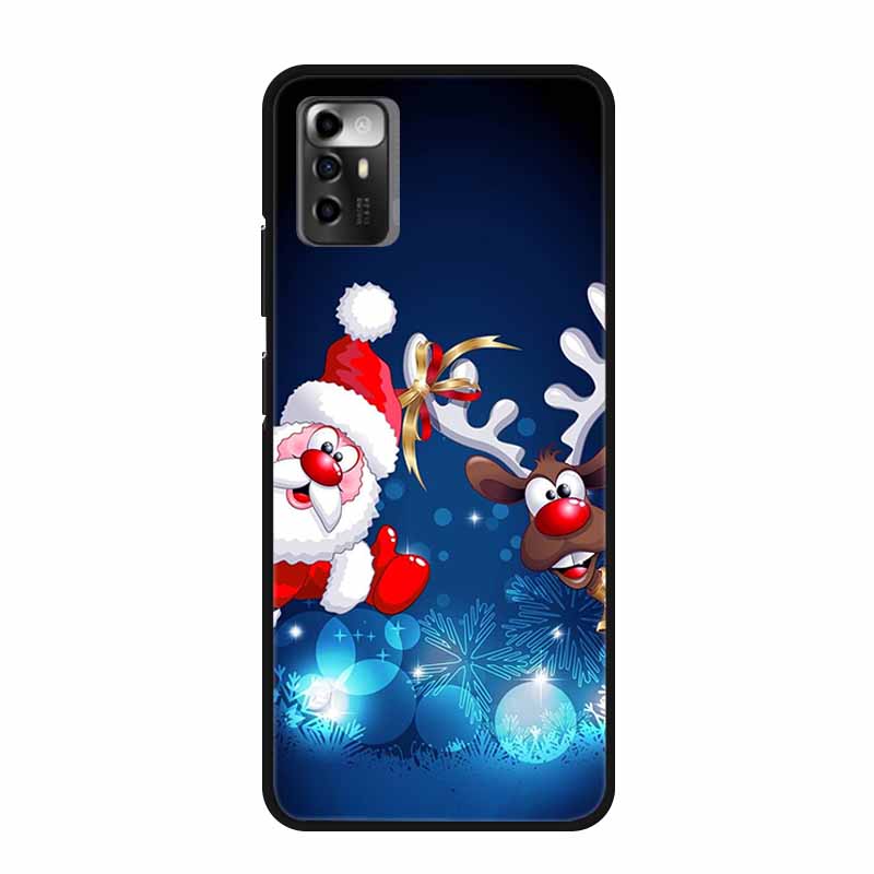 TPU Back Cover For ZTE Blade A72 5G Silicone Soft Case for ZTE A72 5G A 72 7540N New Funda Merry Christmas Coque Shield
