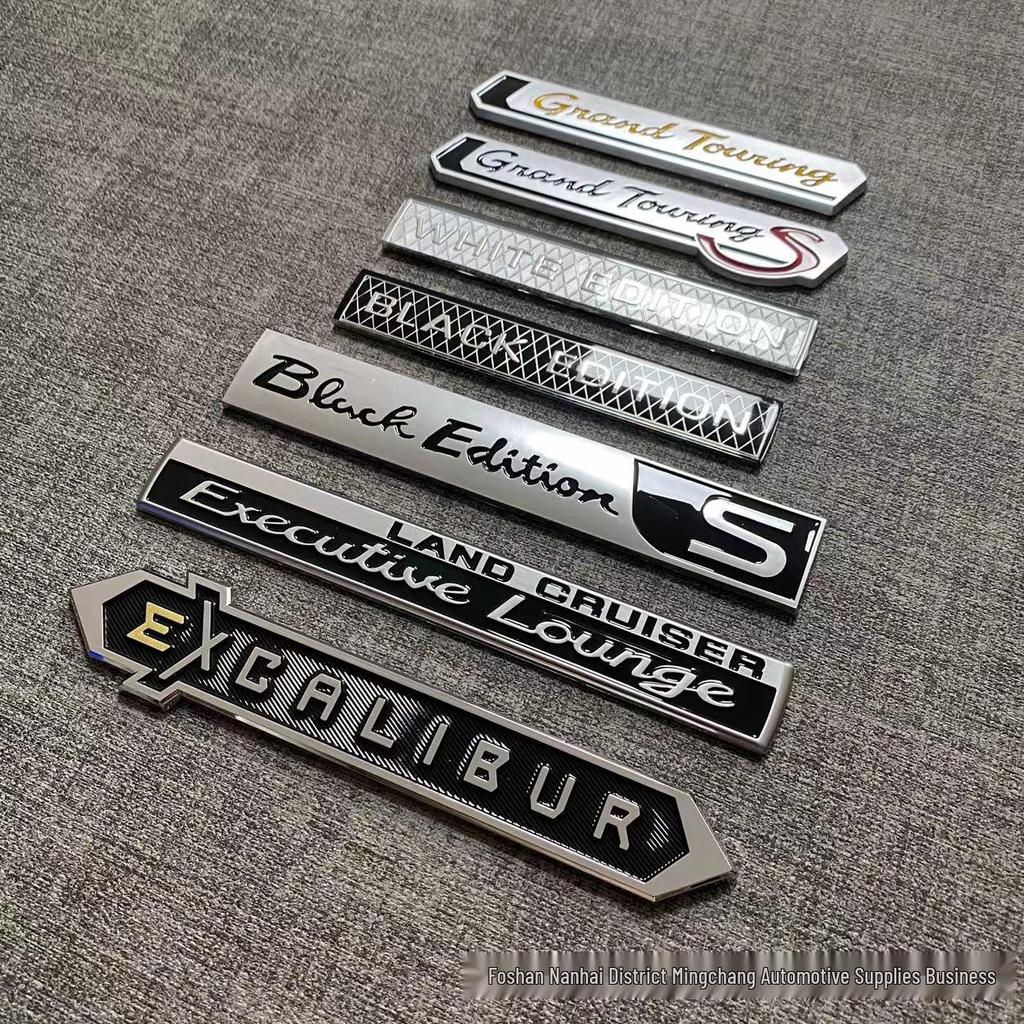 Land Cruiser LC200GT VXS Limited Badge & GXR Commemorative Sticker
