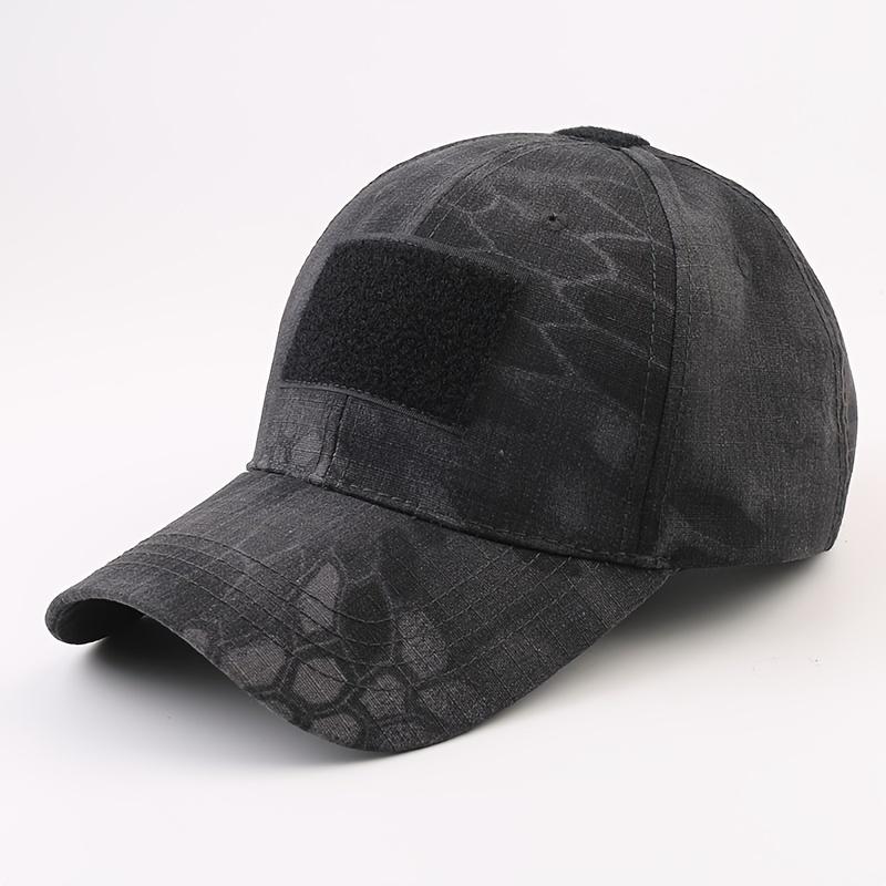 1 шт. Полностью тканевая уличная кепка, Унисекс спортивная кепка-snapback для различных уличных мероприятий, Влагоотводящая, Быстросохнущая, Дышащая