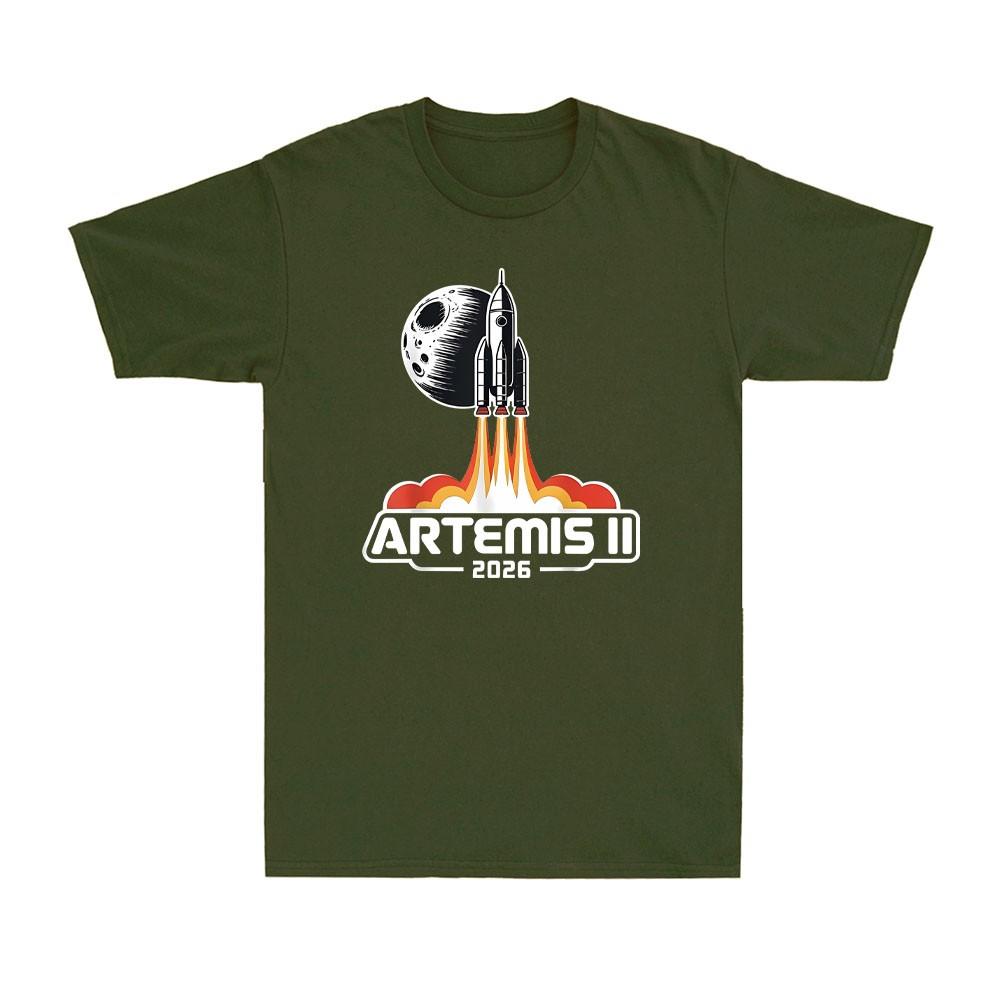 Artemis II Back to the Moon 2026 Space Unisexs TShirt
