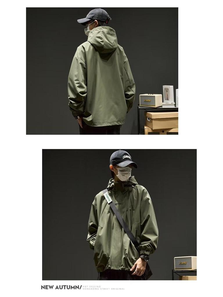 Ветровка унисекс: Универсальный гонконгский стиль для весны и осени