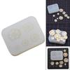 Miniature Food Play Making Mould Silicone Mold for Lotuses Root Slices Ornament Epoxy Resin Doll House Kits Mold