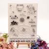 Christmas Home Transparent Silicone Clear Stamps DIY Scrapbooking Album Paper Card Flower Animals Greeting Word Letter