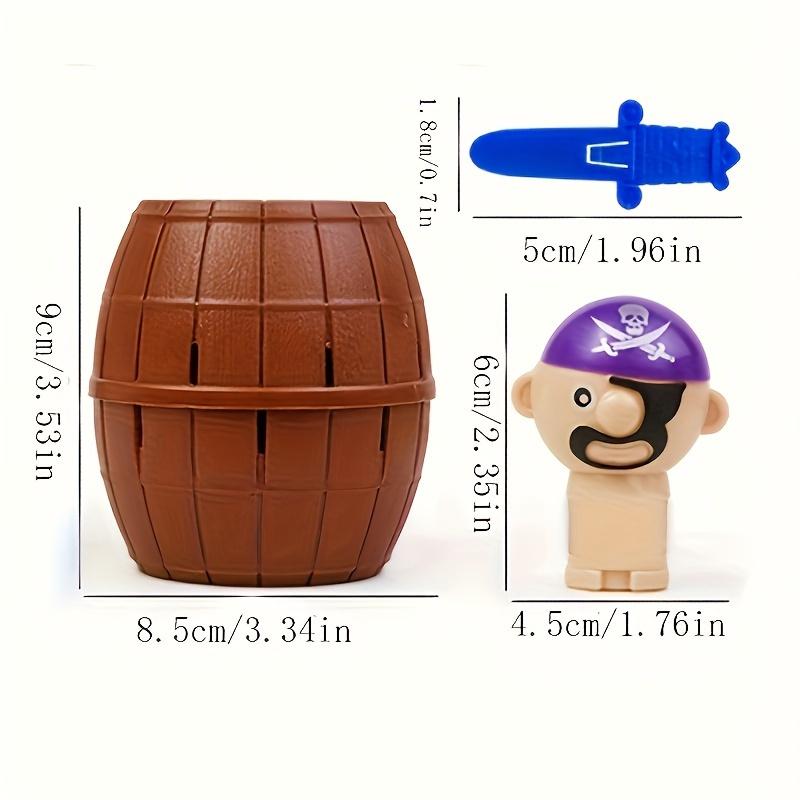 Interactive Spoof Pirate Bucket Game - Funny Spoof Toy, Multi-color Optional
