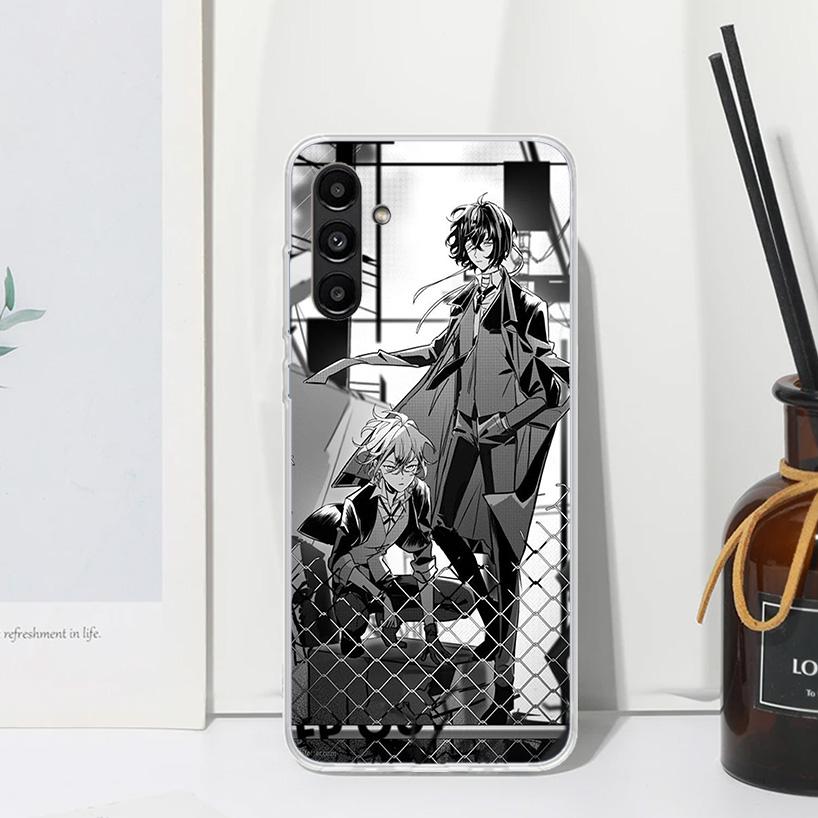 Чехол для телефона Bungo Stray Dogs Double Black для Samsung Galaxy A17 A37 A57 A16 A26 A36 A56 A15 A25 A35 A55 A14 A24 A34 A54 A13 A23