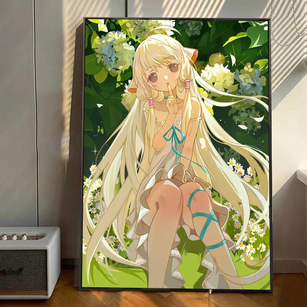 Chobits Ретро Холст Картины Постер Винтаж Комната Бар Кафе Декор Домашний Декор