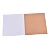 Пробковая доска для заметок, подушка для доски для заметок, безрамные крепления 300X300X6 мм, в комплекте