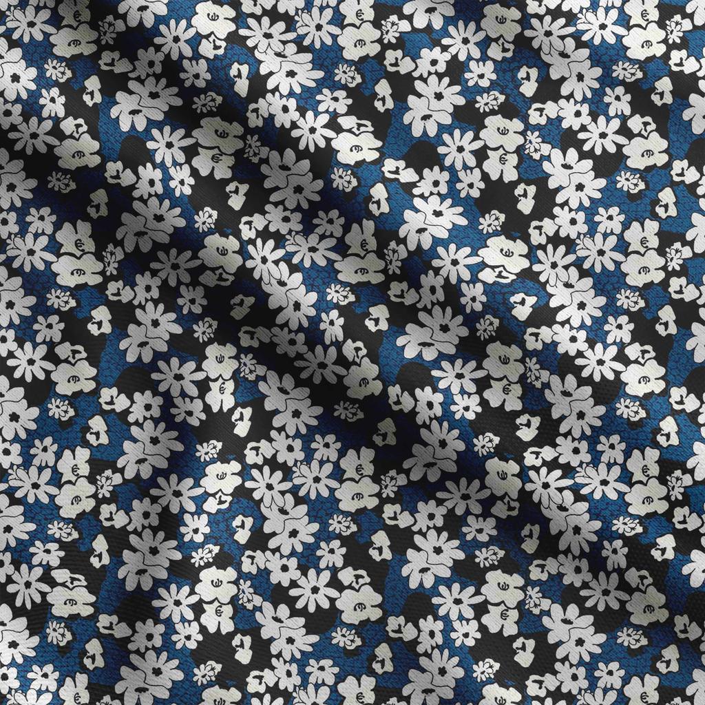 Soimoi Цветочный принт, хлопковый батист, ткань для квилтинга, продаваемая во дворе, хлопчатобумажная ткань средней плотности шириной 42 дюйма,