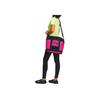 The North Face 17L Brand Logo Printed Shoulder Crossbody Outdoor Bag Unisex bags Recycled-Polyester Rose-Red Black NF0A3KZU