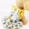 Lovely Pineapple Pet Dog Cat Dress/Vest Summer Costume Apparel Couple Outfit