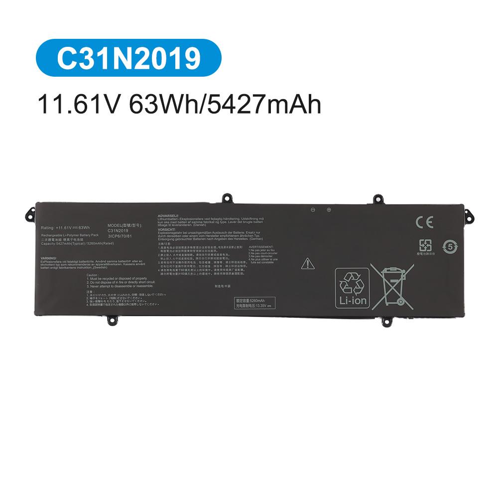 KingSener C31N2019 C31N2019-1 Laptop Battery For ASUS VivoBook Pro 14X OLED M7400 15 OLED M3500 M3500QC-L1062T M3500QC-L1079T
