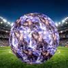 Apex Legends Print Size 5 Soccer Ball, PU Wear Resistant Football for Match Training and Daily Practice, Birthday Gift for Soccer Fans