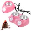 Heating Candy Wax with Mold Kitchen Tool Electric Chocolate Melting Pot DIY Scented Candle Soap Butter