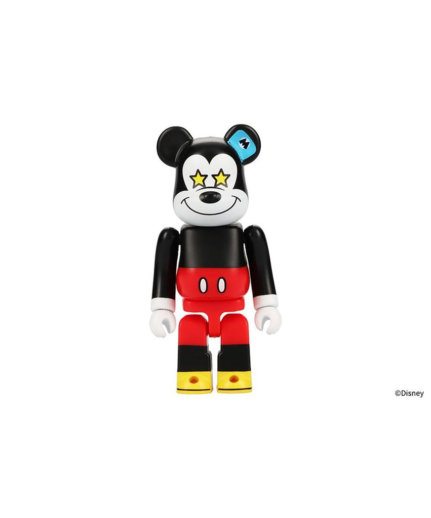 ДИСНЕЙ Фигурка Солнцезащитные Очки Мышь Медведь Bearbrick Защита от УФ Унисекс [Zoff] BE@RBRICK (Модель Микки) в Веллингтонском стиле (Оригинальный набор) (черный)