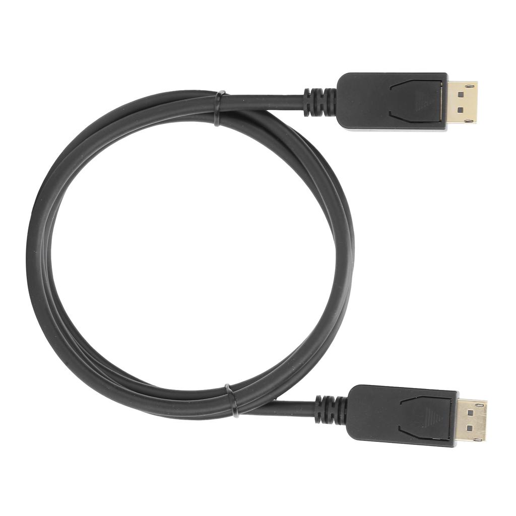 DP to DP Cable Black ABS Material Version 1.2 for Computer Display Converter 4k 60hz