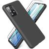 Case for Samsung A52 5G - PROSHOP - Black - Silicone - Slim - 2 Tempered Glass