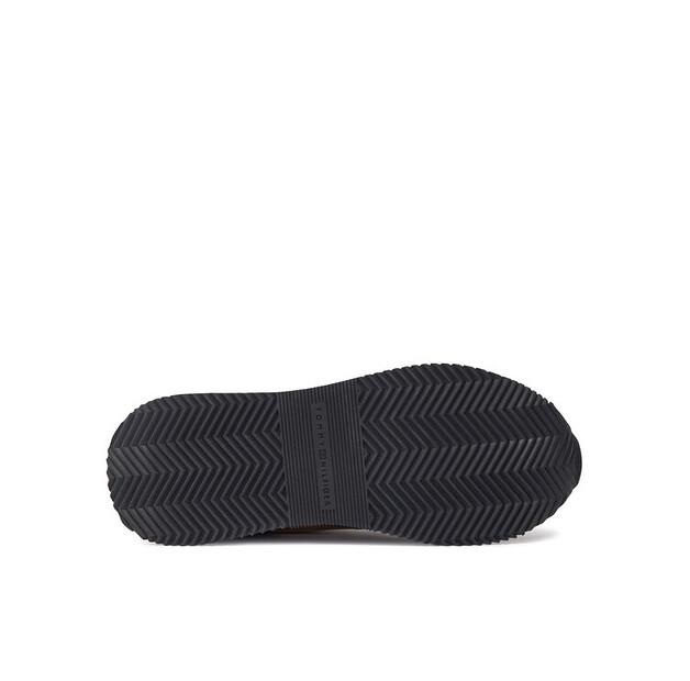 Tommy Hilfiger Monogram Runner FW0FW08248 Black Sneakers