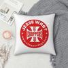 Personalized West Coast Iron Cross Choppers Square Pillowcase Cushion Cover Pillow Case Throw Pillow Cover for Home Sofa