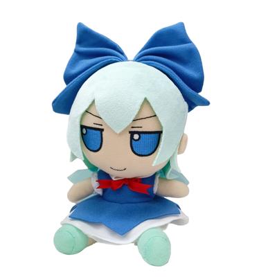 Аниме-мерчендайз Touhou Project Хлопковая кукла Плюшевая игрушка Cirno Fumo Pixiv Коллекционирование Соратники Подарки