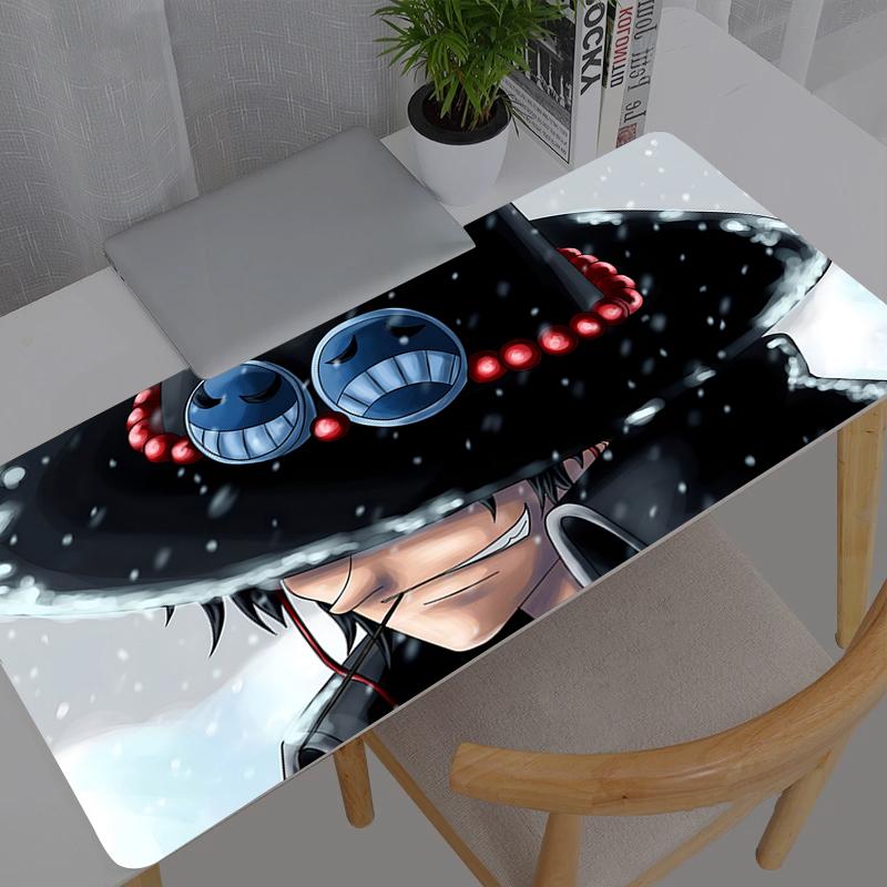Mouse Pad One Piece anime XL Lockedge Large Gaming Accessories Computer Gamer Keyboard Mouse Mat Desk Mousepad For Csgo