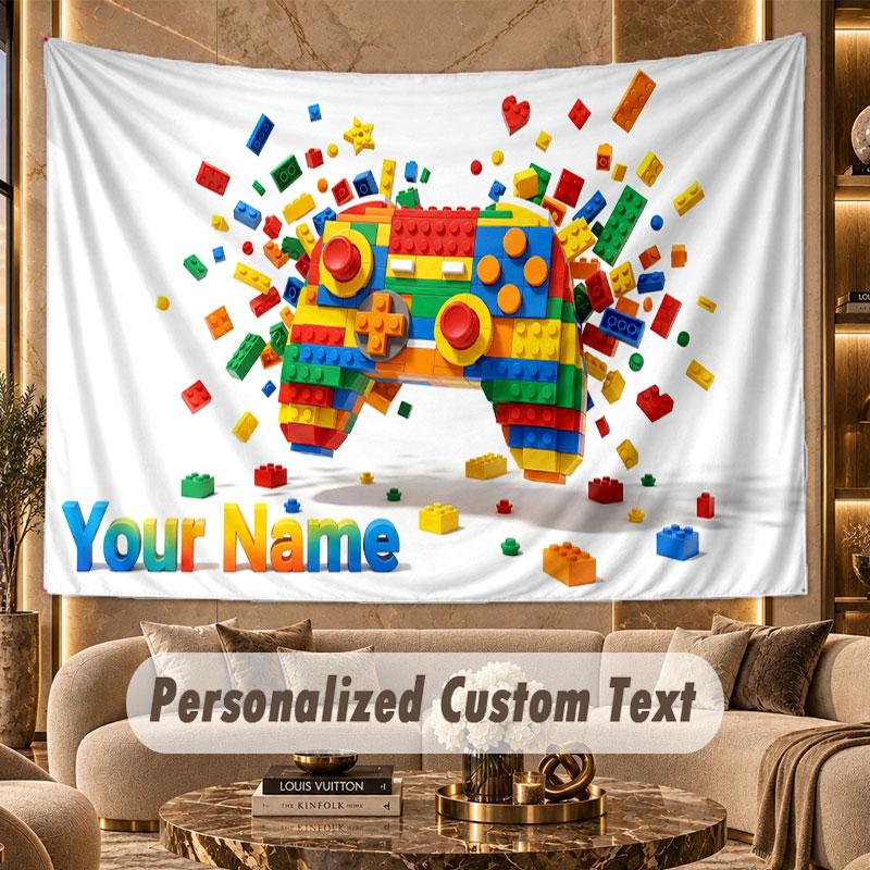 Other Similar Designs (63) Theme Wall Tapestry Customized With Name Text Personalized Hanging Tapestry For Bedroom Living Room Decor