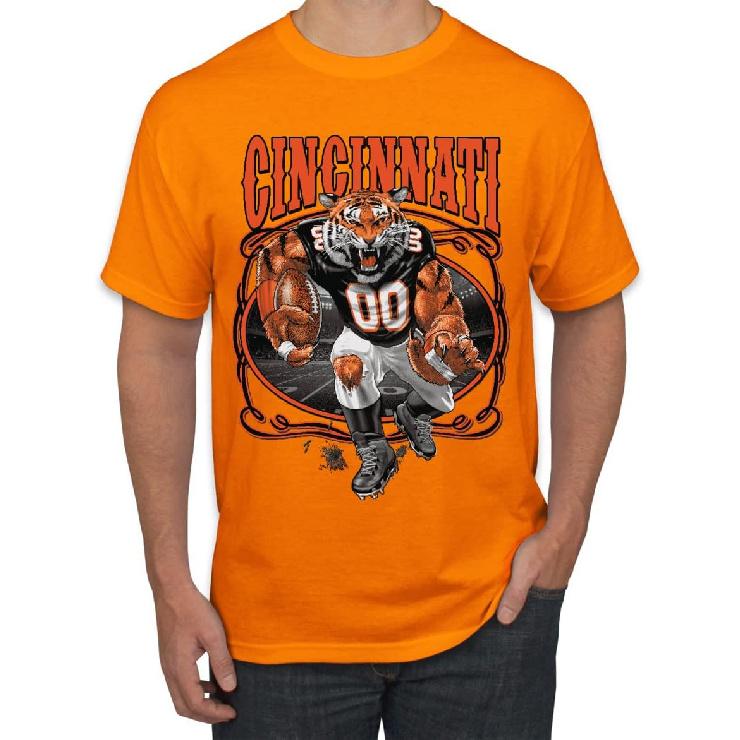 Wild Bobby Cincinnati Fan | CIN Fantasy Football Sports Men's T-Shirt