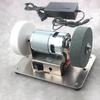 Портативный DIY Инструмент для заточки и изготовления Многофункциональный Мини-ленточный шлифовальный станок Регулируемая скорость Электрический ленточно-шлифовальный станок
