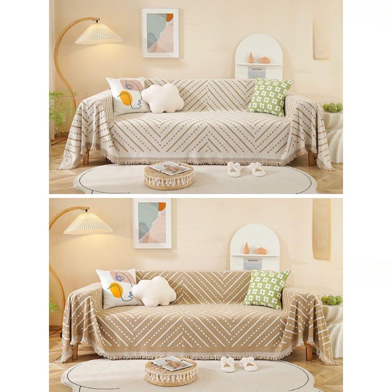 Светлый роскошный чехол для дивана из синели, универсальный тканевый чехол на четыре сезона, простой, современный, универсальный, универсальный чехол для дивана, высококачественный чехол, полотенце
