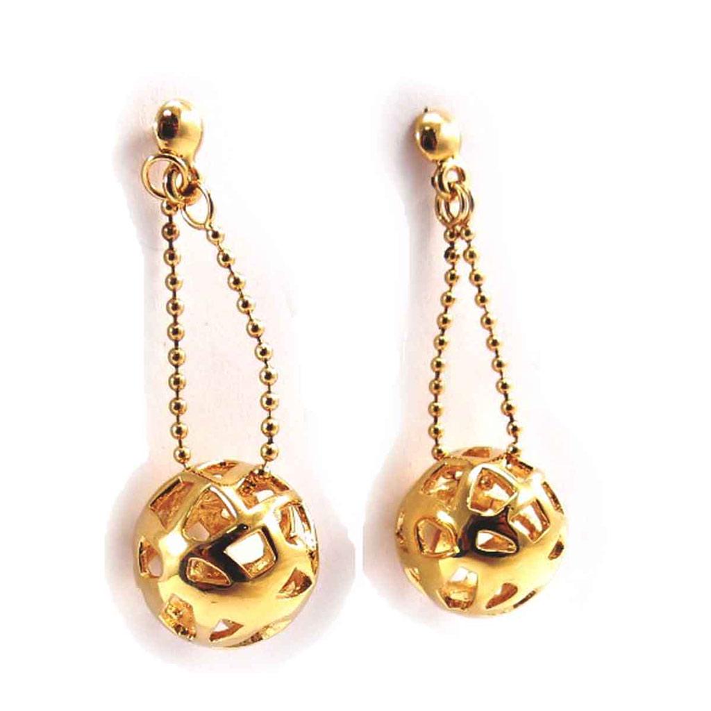 Les Trésors De Lily [E9215] - Gold Plated 'Alchemy' Earrings