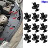 10x Car Panel Rivet Fastener Bumper MudFlaps Cover Fixed Clip For Toyota Corolla E140 E150 2006 2007 2008 2009 2010 2011 2012