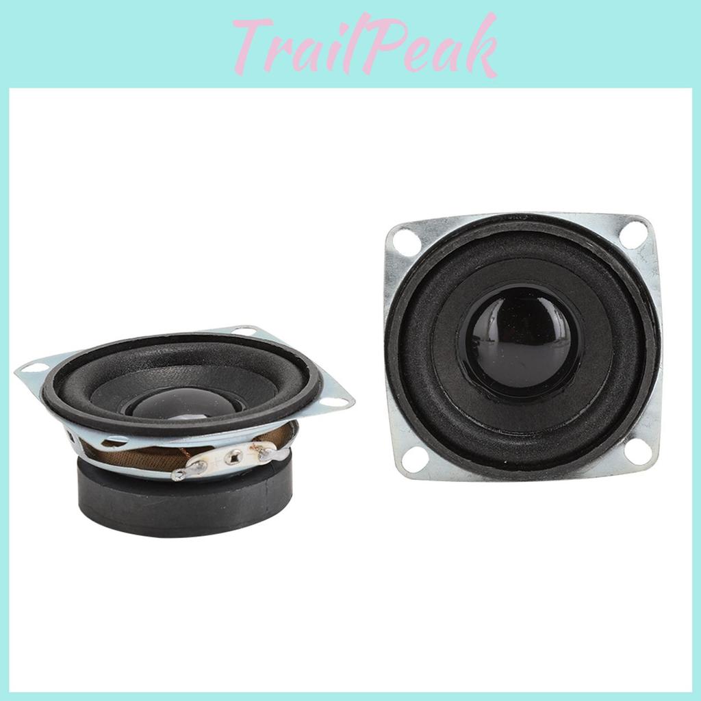 Ohm 2inch 3w 2pcs 4 High Sensitivity Powerful Bass Full Range Bluetooth Loudspeaker Speaker