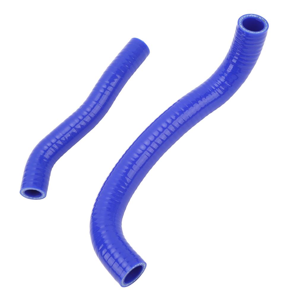 Комплект силиконовых патрубков радиатора 2 шт. Герметичный, непротекаемый, замена для Arctic Cat DVX-400 2007-2008 годов, синий