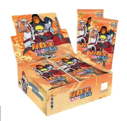 Genuine Naruto Card English Version Chapter of The Formation Uchiha Itachi Gaara Kakashi Anime Collectible Card Toy Gift