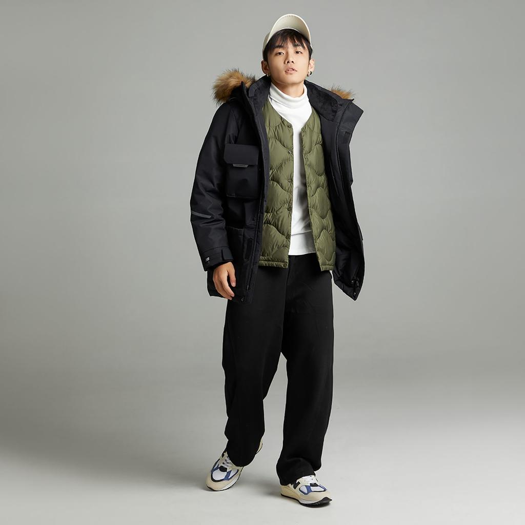 New Balance Пуховик Унисекс Черный 5PC44603-BK