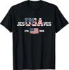 Jesus Saves 1776 - 2026 USA 250th Anniverary 4th of July T-Shirt
