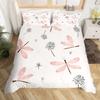 Dandelion Duvet Cover Full Queen Botanical Floral Bedding Set Nature Theme Butterfly Dandelions Comforter Cover For Boys Girls